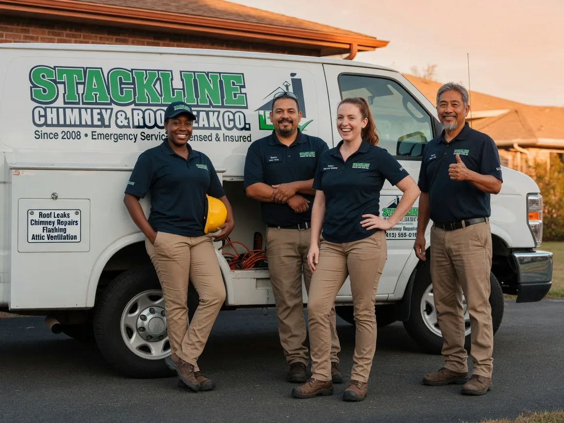 Chimney flashing repair company in Springdale, WA